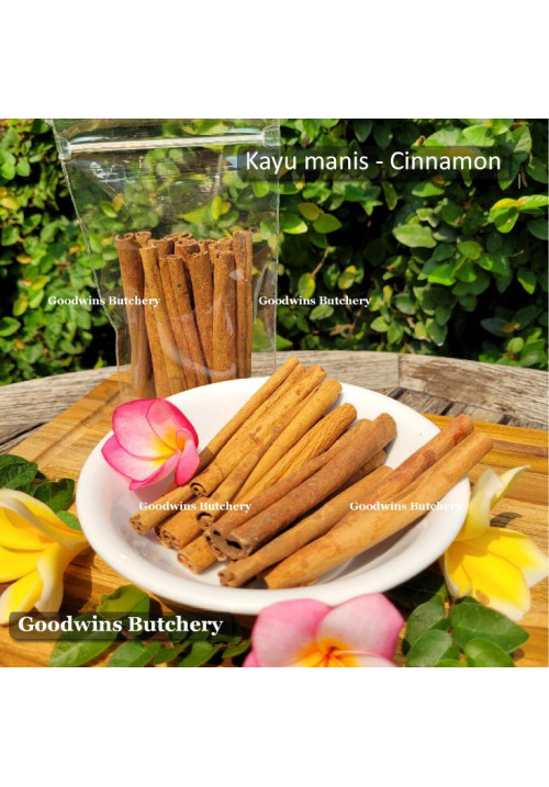 Herb spice 50g ziplock standing pouch CINNAMON kayu manis